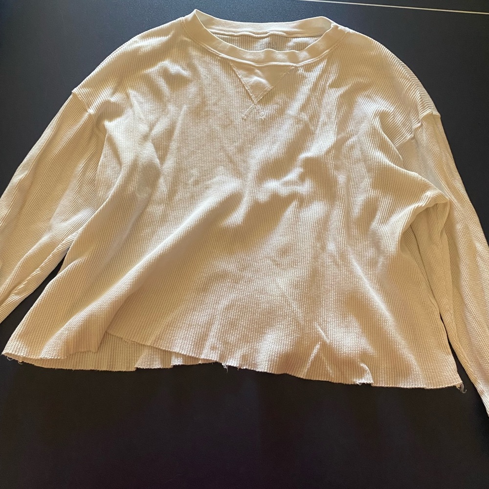 Brandy Melville waffle tee